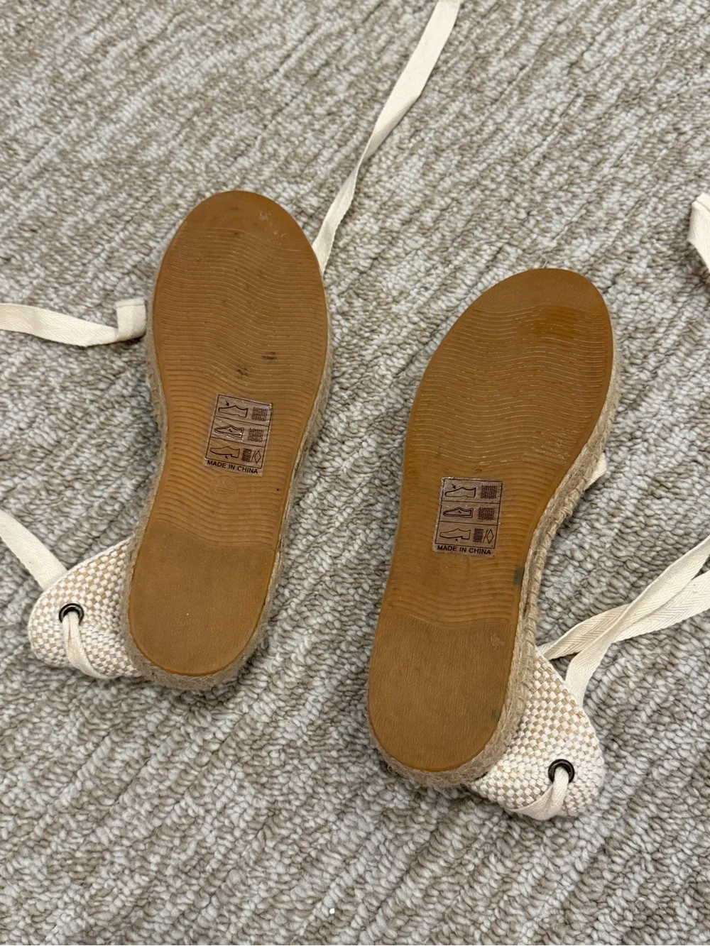 Soludos striped canvas
